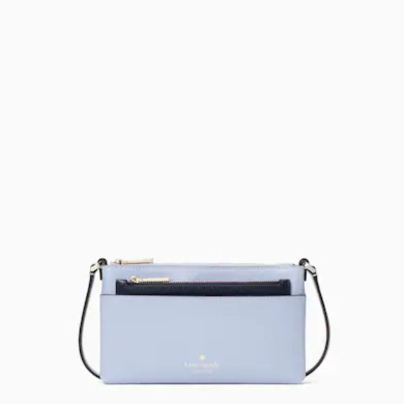 kate spade Handbags - Kate Spade Candied Flower Blue Sadie Crossbody Set